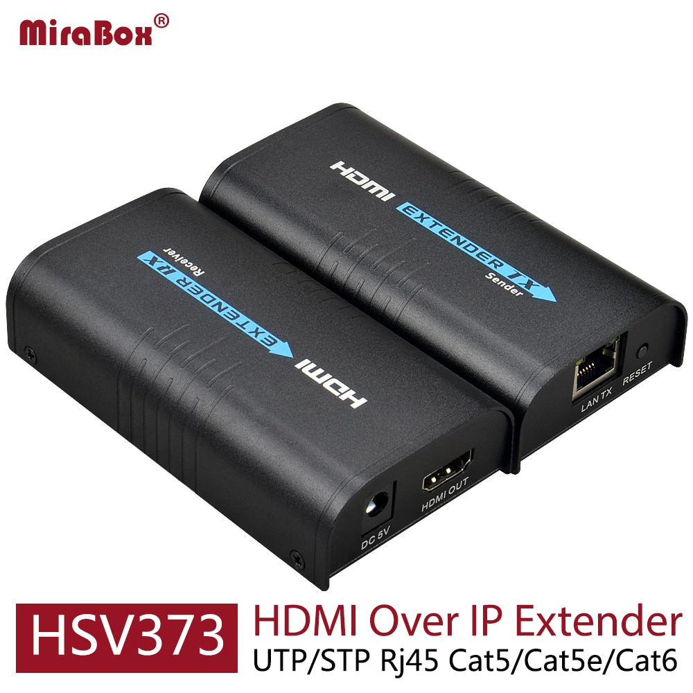 HSV373 HDMI ͽٴ ̴  1080P 120m HDMI ͽٴ ̴ Cat5/Cat5e/Cat6 Rj45 HDMI Over IP Extender